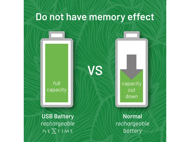 oplaadbare AA USB-Batterij blister a 2 stuks.