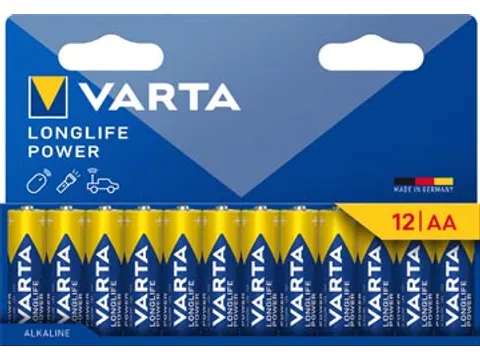 Longlife Power AA Batterijen pak à 12 stuks