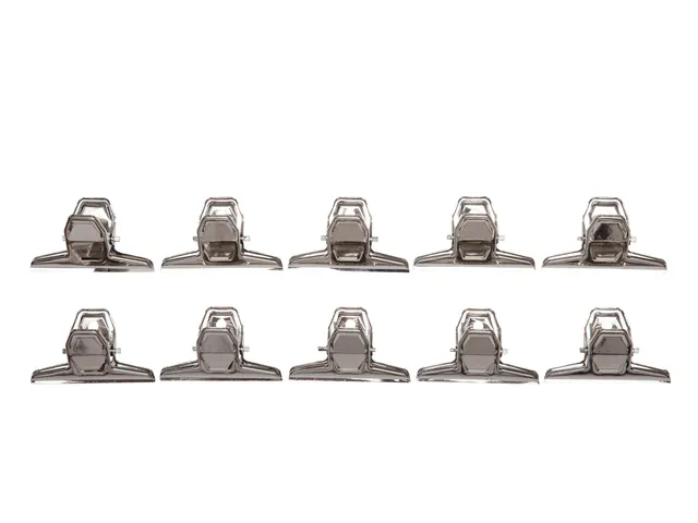 Papierklem MAUL Pro 75mm capaciteit 20mm zilver