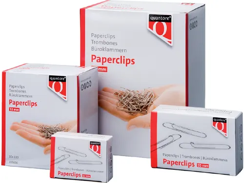 Paperclip Quantore R2 32mm kort