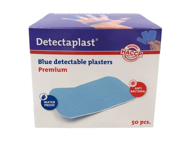 Pansement Detectaplast 8051 premium hydrofuge bleu 50x72mm 50pcs