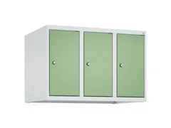 opzetkast,v. locker,3vak.,vak B 250mm,HxBxD 500x750x500mm,vleugeldeur