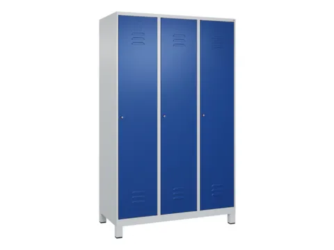 locker,HxBxD 1950x1200x500mm,3vak,vak B 400mm,cil.-slot,voeten