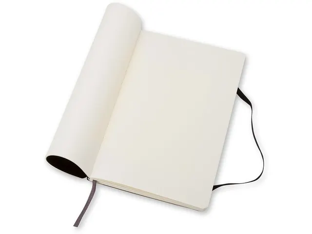 Notitieboek Moleskine pocket 90x140mm blanco soft cover zwart