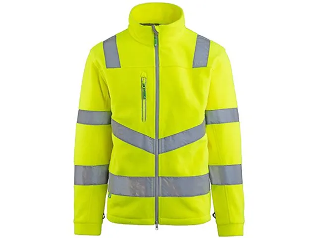 Fleece vest Arco Responsible Hi-Vis geel maat L
