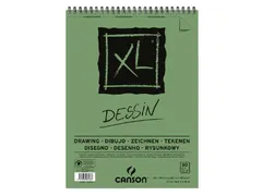 Tekenpapier Canson XL Drawing 50vel 160gr A3 wit
