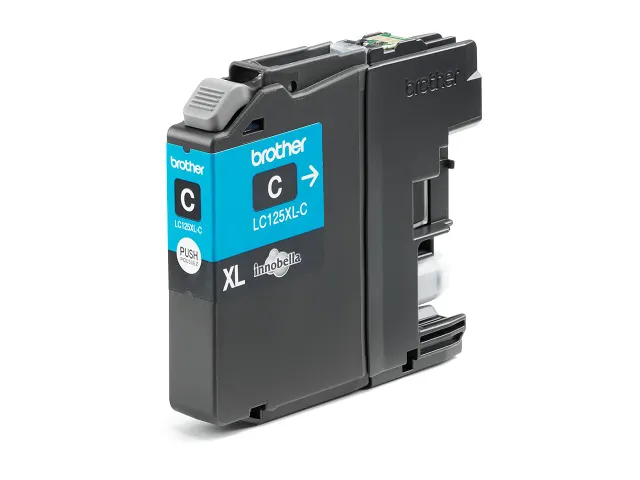Inktcartridge Brother LC-125XLC blauw HC