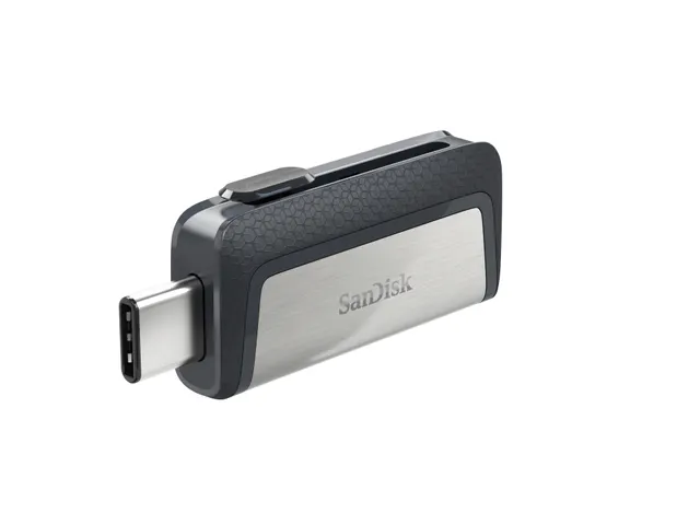 Sandisk Ultra Dual Drive USB Stick 64GB Zwart Zilver