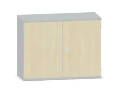 Kantoorkast 770x1000x430mm Decor Romp Lichtgrijs Decor Front Esdoorn