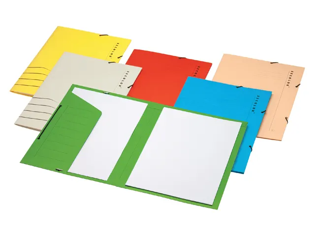 Elastomap Jalema Secolor folio rood karton