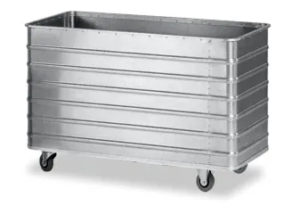 Bakwagen Aluminium Draagverm. 250Kg LxBxH 1130x730x935mm 656l - 1