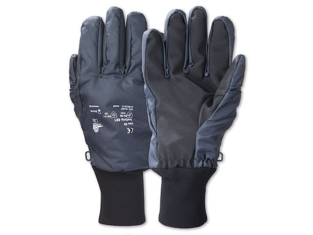 Handschoen Icegrip 691 Zwart PVC Thinsulate Voering Maat 11