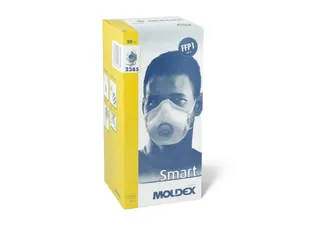 Moldex stofmasker Smart FFP1 NR D Ventex Klima-ventiel 20 Stuks - 2