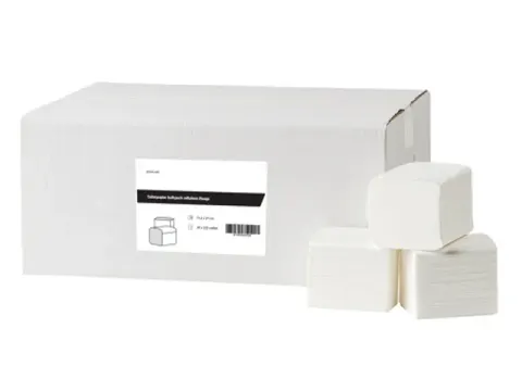 Toiletpapier Bulkpack 2-laags 11x18cm Cellulose 40 Pak FSC Pallet