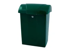 Brievenbus Vepa Bins met klep kunststof groen
