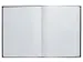 Livre d'or Exacompat Graphik 270x220mm uni noir