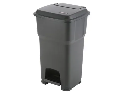 Pedaalemmer Hera 60 Liter Zwart 39x39x69 cm