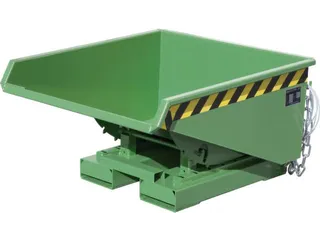 mini-kiepbak,HxLxB 540x960x925mm,0,225m³,draagverm. 750kg,RAL6011 - 2
