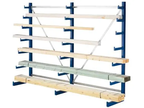 Draagarmstelling 2000x2700x590mm 7versch. Lange Armen Incl. Poot