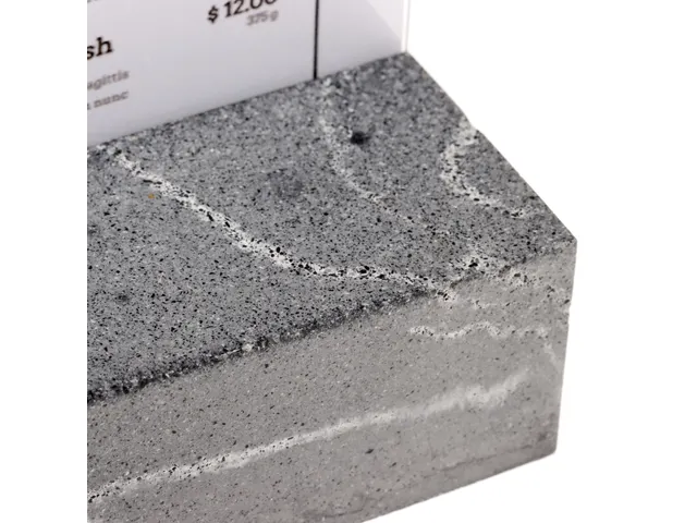 Présentoir de table Europel A4 Polystone anthracite