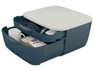 Ladenblok Leitz Cosy 2 laden grijs - 4