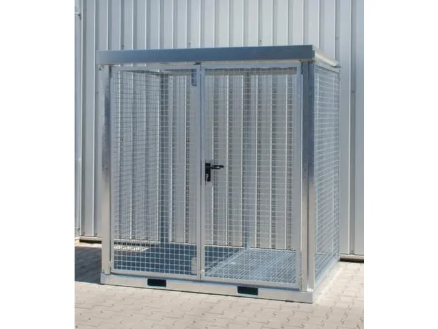 cabine pour bouteilles de gaz,p. 45xbouteille Ø 230mm