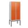 locker,HxBxD 1950x800x500mm,2vak,vak B 400mm,draaigrendel
