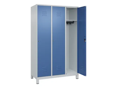 locker,HxBxD 1950x1200x500mm,3vak,vak B 400mm,cil.-slot,voeten
