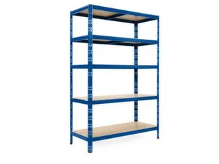 magazijnstelling,aanbouwveld,HxBxD 1800x1200x450mm,vakl. 250kg - 1