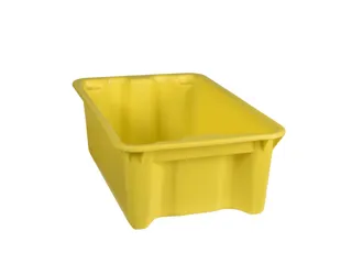 Draaistapelbak Pp Hxlxb 202X590X380Mm 34L Geel - 1
