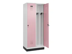 locker voor scheiding van kleding,HxBxD 1950x800x500mm,2vak