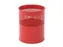 Half geperforeerde papierbak 10 Liter Rood