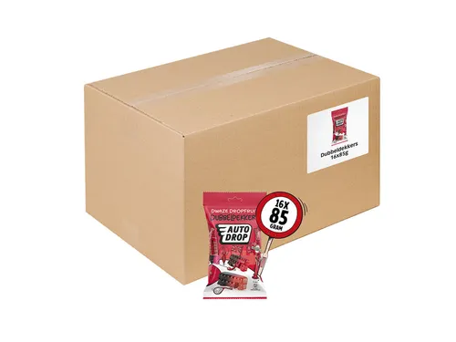 Autodrop Dwaze Dropfruit Dubbeldekkers Zak 85 Gram