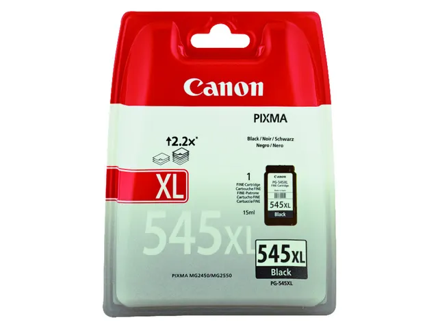Inktcartridge Canon PG-545XL zwart