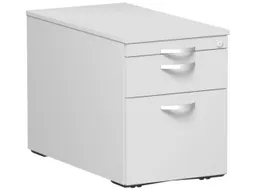 mobiel ladeblok,HxBxD 570x430x800mm,2lade(n),lichtgrijs