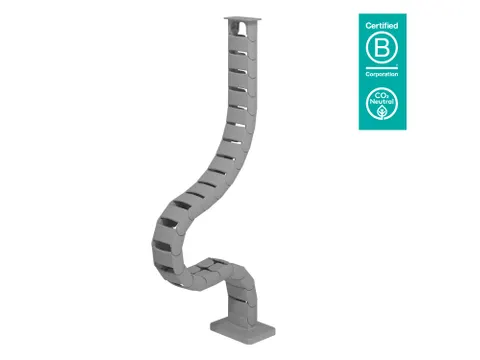 Addit kabelgeleider bureau 82cm Grijs