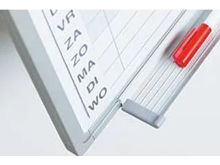 Verticale Jaarplanner Magnetisch 90x120cm Duits Softline profiel 8mm - 3