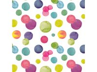 Toonbankrol gekleurde bubbels 80gr, 30cm breed, 200 meter