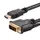 1,8 meter HDMI naar DVI-D kabel M/M