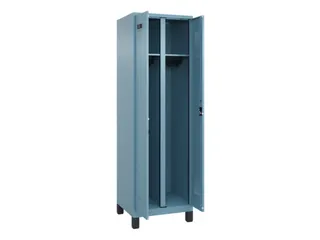 locker voor scheiding van kleding,HxBxD 1950x600x500mm,2vak - 1
