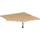 koppelelement voor bureau,90 °,BxD 1230x1230mm,blad beuken,hoekig