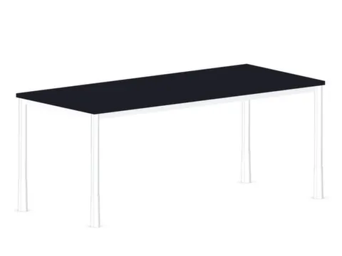 In hoogte verstelbaar bureau,HxBxD 720-840x1800x800mm,CC-zwart