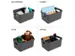 Boîte de rangement Sigma Home 25,2 x17,5x12,2cm anthracite 5L