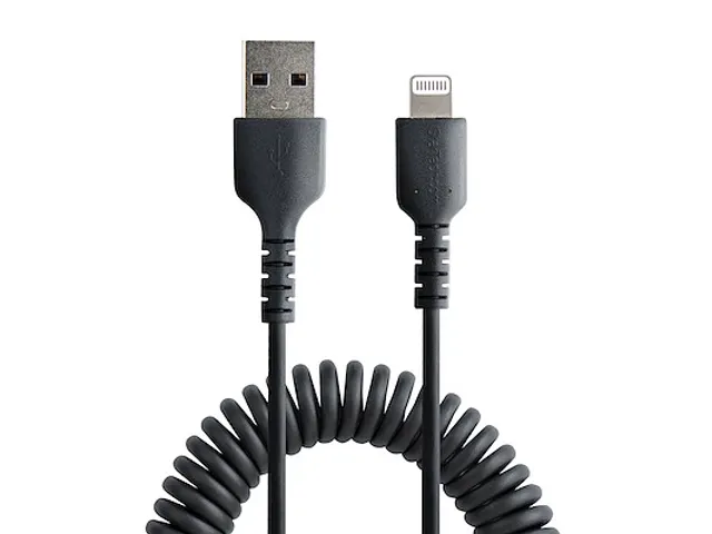 USB A naar Lightning Kabel 1 Meter Zwart, MFi Gecertificeerd, iPhone L