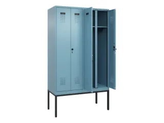 locker voor scheiding van kleding,HxBxD 2120x1200x500mm,4vak - 1