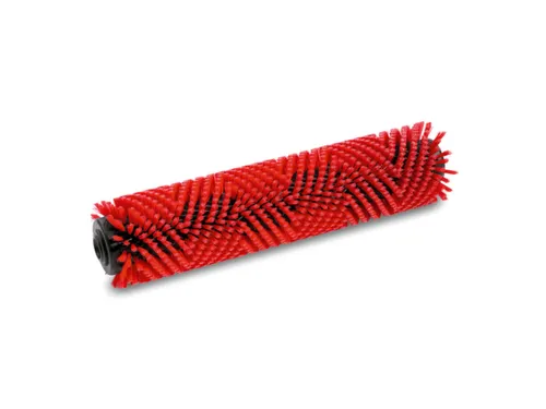 Walsborstel,v. schrobzuigmachine,middel,HxLxB 115x400x115mm,rood