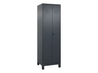 wasgoedverdeelkast,HxBxD 1950x600x500mm,vak B 300mm,draaigrendel - 1