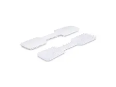 9cm Kabel Labels klittenband wit 100 stuks