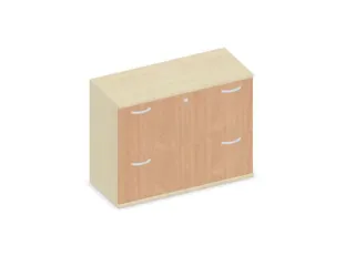 hangmappenkast 770x1000x430mm 2hangmappenframes Esdoorn+ Beuken - 1