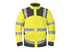 Havep 50428 jas, fluo geel/houtskool, maat 4XL, per stuk